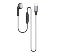 KASFDBMO In Ear Headphone Single Side Earbud With Integrated Microphone Cable Compatible For Most Device HandsFree Communication Earphone