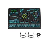 KASFDBMO Multiple Platform USB Sound Card for Streaming Easy Operating and Noise Reduction for Professional Content Creation Gaming Auditory Sound Card