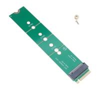 KASFDBMO NVME M-Key/B+M Disk Extension Adapter Card for PCIE4.0 NVME GoldFingers Designs Compatible for 2242/2260/2280 NVME M Adapter