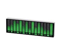 KASFDBMO Pickup Rhythm Light Energy Efficient Auditory Reactive LED Display Music Spectrum with 20Hz 25kHz Frequency Green LED Auditory Frequency Display