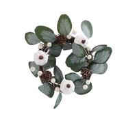 KASFDBMO Pinecones Wreath Handcrafted Wall Doors Window Decoration for Indoors Outdoors Use Indoor Outdoor Wreath