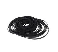 KASFDBMO Rubber Belts For Cassette Player Video Recorders Turntables Repair Belts 3mm Width 40-135mm Folded Length 200PCS Belt For Electronic Devices
