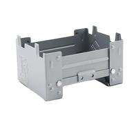 KASFDBMO Solid Alcohol Stove Outdoor Pocket Stove Foldable Camping Stove Small Backpacking Stove Thickened Solid Fuel Oven