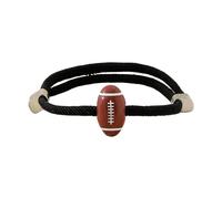 KASFDBMO Stylish Men's Crafted From 4MM Milans Rope Materials With Rugbys Jewelry Accessory For A Sporty Touch Wear Everyday Wear