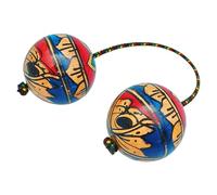 Kashaka Shaker - Hand-Painted Wooden Instruments | Rhythm Percussion Drum Kashaka Shaker,for Lovers Adults Kids Home Classroom Performance Stage Travel Party Festivals Concert
