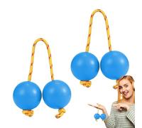 Kashaka Shaker Rhythmic African Shaker Musical Instrument | 2 Pair Rhythmic Music Egg, ABS Hand Percussion Instruments Double Gourd for Kid Adults