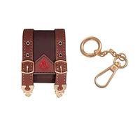 Kashasin Game Genshin Impact Klee Backpack Earphone Case Protective Case for Airpods Pro Headphone Box with Key Chain (red case + keychain)