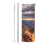 Kashinn 20oz Stainless Steel Tumbler Travel Mug for Coffee Iced Drinks Summer Cooling Cup Beauty Grand Canyon 1 Print