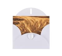 Kashinn Pearlized Greeting Card with Envelope Blank Notecard for Thank You Invitations Sympathy Wheat Field Print