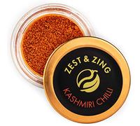 Kashmiri Chilli (Powder), 20g Spice Jar - Premium Chillis by ZEST & ZING. Fresher, Convenient, Stackable Spice Jars.