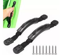 KASHUNUO Plastic Handle for Kayak Parts: 2 Pack Easy Install Durable Carry Handle with Screws - Hauling Storage & Temporary Tie-Down Points - Wilderness Systems Kayak Accessories