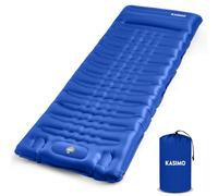 KASIMO Camping Sleeping Mattress - Ultralight & Thick Inflatable Camping Sleeping Pad Air Mattress Self-inflating Bed with Built-in Pump & Pillow Compact for Camping Backpacking Hiking Traveling