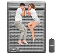 KASIMO Sleeping Mat - Ultralight & Thick Inflatable Camping Sleeping Pad Air Mattress Self-inflating Bed with Built-in Pump & Pillow Compact for Camping Backpacking Hiking Traveling