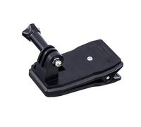 KASINshooting 2 Pack Plastic 360 Rotation Go pro Backpack Quick Clip Clamp Mount for Gopros Heros DJI Osmo Insta360 One Other Action Cameras