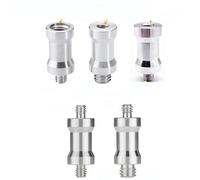 KASINshooting Camera Microphone Quick Release Flash Tripod Adapter Mount Kit Hot Shoe 1/4 to 3/8 M5 M6 M8 Male Female Convertion Thread Screws Series Set for Go pro Insta360 (5 Pcs)