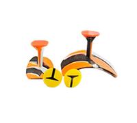 Kasituny Golf Club Grip, Anti-Slip Comfortable Silicone Grip, Orange, 8cm x 8cm x 6cm, Handle Grip