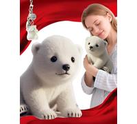 Kasituoer 1New Arrival the Polar Pal Ai Plush the Polar Pal --the Plush That Calms You in Seconds, Companion with Ultra-Soft Fur and Comforting Weight, Hugs You Back for Adult Anxiety Relief (1Pcs)