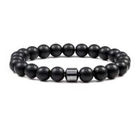 Kasituoer Upgraded Sobriety Bracelet Men and Women 2025 New Glame Anti Alcohol Bracelet Women & Men, Reduce Alcohol Cravings, Relieve Anxiety Stress (Black*1)