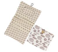 Kaslaider Diaper Bag Organizer & Cosmetic Bag 2 in 1 Small Travel Diaper Bag Nappy Bag for Mom, Cream Wipes, Baby Organizer (Forest)