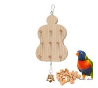 Kasmole Bird Training Toys Educational Chew Block Parakeet Training Games