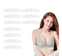 Kasmole Bra Sweat Liners,Under Bra Moisture Management Pads | Breast Moisture Wicking Cloth Sweat Absorption Solution for Hiking Camping Yoga Exercises