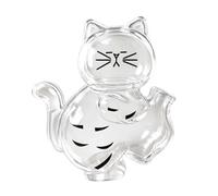 Kasmole Cat Whisker Storage Case | Kitten Shaped Commemorative Organizer - Pet Memorial Case Cat Hair Holder,for Fridge Washer Dorm Commute Apartment Boyfriend Girlfriend Friends