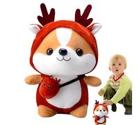Kasmole Cute Shiba Plush - Turned Into A Dinosaur Shiba Plush - 9.84inch Turned Into A Dinosaur Shiba Plush, Costume For Kids, Home Decor