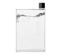 Kasmole Flat Water Bottles for Purse - Portable A5 A6 Paper Cup Bottle - 350ml/420ml Notebook Bottle ECO-Friendly BPA for School Activity Outdoor Gym