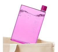 Kasmole Flat Water Bottles for Purse | Portable A5 A6 Paper Cup Bottle | BPA Water Bottle 350ml/420ml Book Drink Water Bottle for Sports, Travel, School