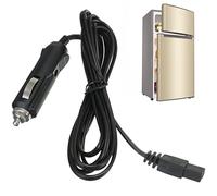 Kasmole Fridge Cord,Auto Socket Extension Cord - Car To 12V DC 2 Pin Lead Plug Power Supply Cable for Portable Car Cooler Cool Box Fridge