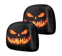 Kasmole Ghost Face Headrest Covers Horrible Washable Protectors