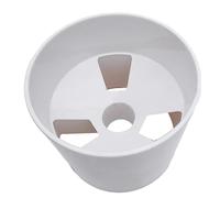 Kasmole Golf Hole Cup - Outdoor Golf Putting Cup, 3 Holes, White, Plastic