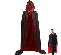 Kasmole Halloween Cosplay Cape | Knight Gothic Fancy Dress Halloween Masquerade Cosplay Costume Cape - Dracula Costume for Adults