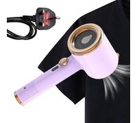 Kasmole Handheld Ironing Machine - Travel Steam Iron 2 In 1 Hand Ironing Machine,Portable Hand Ironing Machine, Dry Wet Household Fabric Steamer for Home And Travel Sheets Clothes