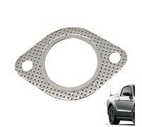Kasmole High Temp Exhaust Gasket - Replacement High Temp Exhaust Flange Gaskets | Graphite Stainless Steel Interface Gaskets for Modification Exhaust Pipes