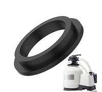 Kasmole O-Ring Rubber Washer Set | Pool L-Shape O-Gasket Replacement Pool L-Shape O-Ring Inlet and Outlet Seal Set Swimming Pool Pump Accessories