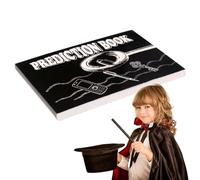 Kasmole Prediction Book Magic - Magic Book - Magic Props and Novelty Toys for Beginners, Kids Boys and Girls, Predict Your Heart, Easy to Learn, Creative Toys