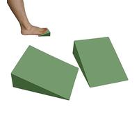 Kasmole Squat Wedge Block - Non-slip Lightweight and Portable Heel Elevated Squat Wedge - Home Workout Accessory for Fitness, Pushup, Weightlifting, Yoga, Knees over Toes