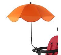 Kasmole Toddler Strollers Umbrella,Stroller Parasol for Kids - Portable UV Protection Stroller Sun Shade Umbrella with Adjustable Clamp, Sun Shade Umbrella for Toddler Kids