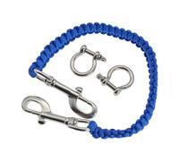 Kasmole Underwater Camera Housing Carry Lanyard,Flexible Abrasion Resistant Scuba Lanyard | Camera & Camcorder Straps with Soft Handle Waterproof 360 Degrees Retractable