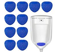 Kasmole Urinal Deodorizer Mats | 10 Urinal Screens Deodorizer Pads Air Freshener Urinal Pad Deodorizer - for Any Public or Private Restroom