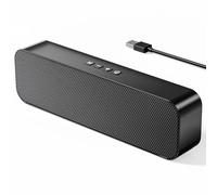 KASOHQEE USB Computer Speakers,Wired PC Speaker for Desktop, Mini Laptop Speaker with Stereo Sound,Bluetooth,Loud Volume,Plug and Play,Suitable for Online Meetings/Classes,Personal Music