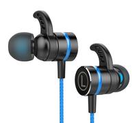 KASOTT SoundMaster Pro V1 - Gaming Earphones with Dual Audio Drivers,Battle Buds,in-Line Mic with Mute and Volume Control, Compatible with Xbox Series,PS5,PS4,Switch,Pc with 3.5mm (Blue)