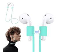 KASOTT Ultra Strong Magnetic AirPods Straps,Neck Rope Cord,Colorful Soft Silicone Sports Lanyard,Headphone Accessories,Anti-Lost Straps for Airpods 4, 3, 2, 1&Airpods Pro 2/1 (New-Mint, 1 Pack)