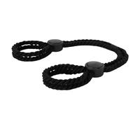 Kasoud Black Adjustable Rope Bracelet, Ladies Body Chain Ankle Rope, No Puncture Body Jewellery, Ladies Body Chain Rope Handcuffs