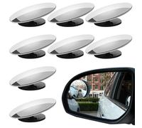 Kasoud Blind Spot Mirrors for Cars, 4PCS Wing Mirror Blindspot, 360°rotatable Convex Rear View Mirror, Side Mirror Blindspot, Parking Mirrors for Car Suv Trucks Traffic Safety