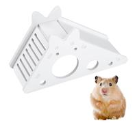 Kasoud Hamster Hideout, Hamster Toy Hamster House Hamster Accessories Wooden Hamster Game Hideout Hut DIY Small Pet Hamster Cage Accessories
