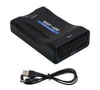 Kasoud Scart to HDMI Converter, 80cm Cable, DVD Player to TV, HDTV, VHS, Sky, Blu-Ray, Upgrade Viewing Experience