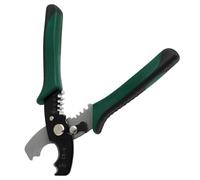 Kasoud Wire Cutters, 3 in-1 Side Cutter for 8-14 Awg Stranded, Cable Cutters with Anti-Slip Handle, Wire Cutters Heavy Duty for Copper Wire Cable Cutting and Stripping, Home Appliance, Safe Lock