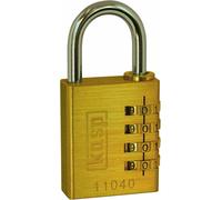 Kasp 110 Brass Combination Padlock 40mm